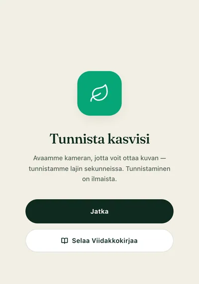 Viidakkokirja-tietosanakirja — haettavissa oleva ruudukko käsin tarkistetuista lajeista hoitomerkintöineen