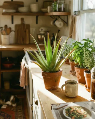 Echte Aloe (Aloe vera) (Aloe vera (Aloe barbadensis))