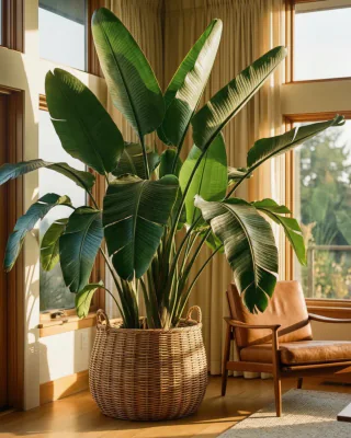 Paradiesvogelblume (Strelitzia reginae)