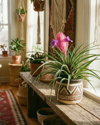 Rosa Tillandsie (Tillandsia cyanea)