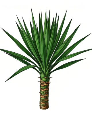Riesen-Palmlilie (Yucca elephantipes)