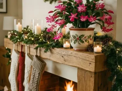 Julekaktus (Schlumbergera spp.)