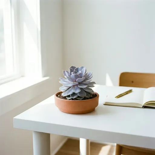 Echeveria (Echeveria spp.) — a healthy specimen photographed indoors
